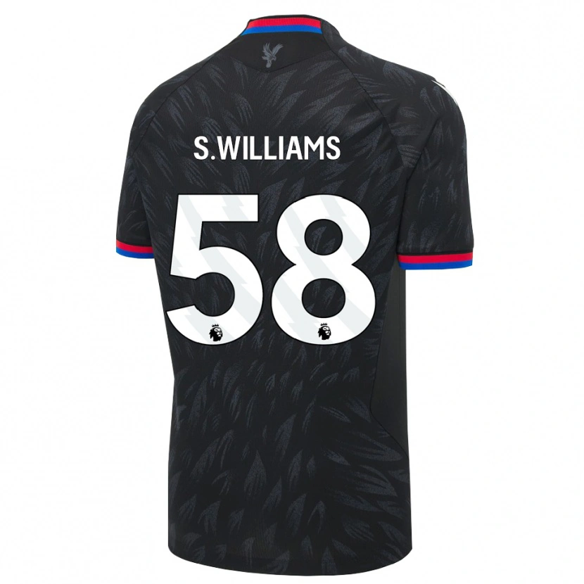 Danxen Męski Seb Williams #58 Czarny Niebieski Czerwony Wyjazdowa Koszulka 2026/27 Koszulki Klubowe