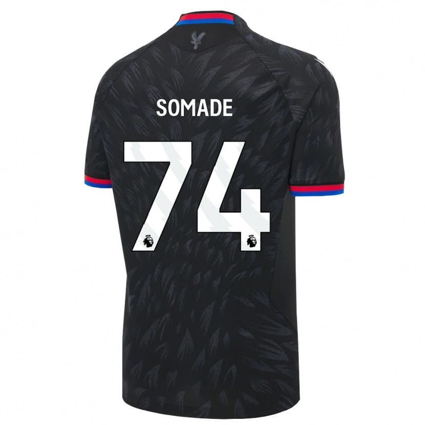 Danxen Męski Sean Somade #74 Czarny Niebieski Czerwony Wyjazdowa Koszulka 2026/27 Koszulki Klubowe