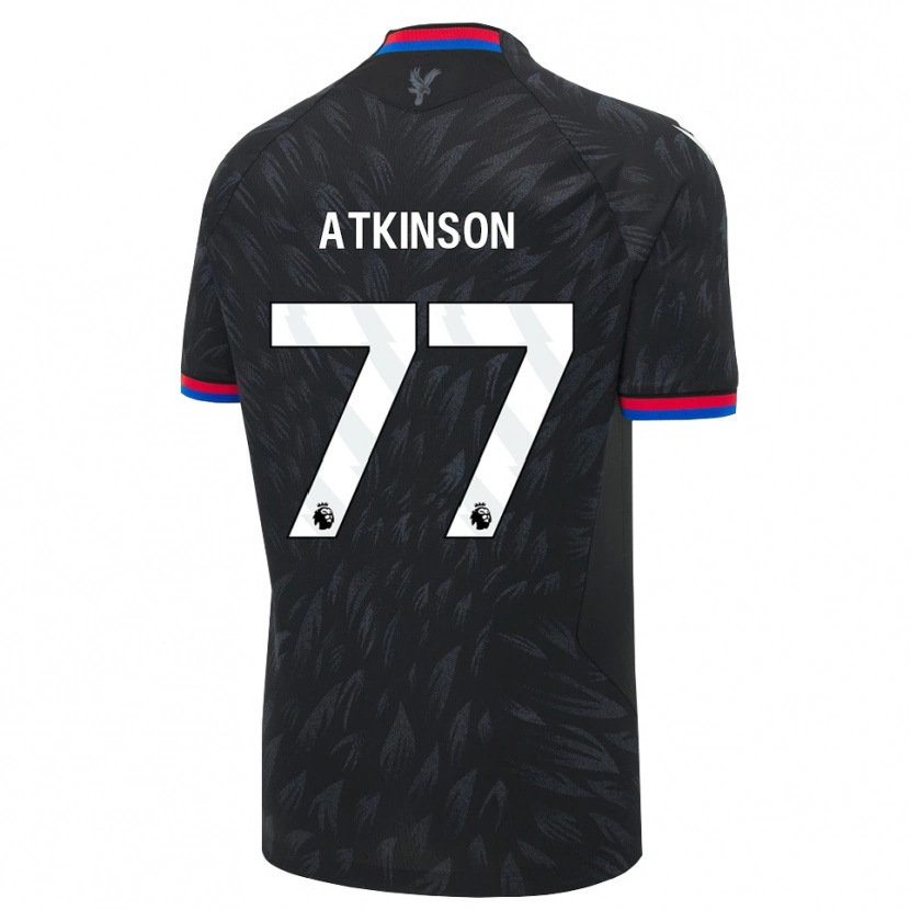 Danxen Męski Isibeal Atkinson #77 Czarny Niebieski Czerwony Wyjazdowa Koszulka 2026/27 Koszulki Klubowe