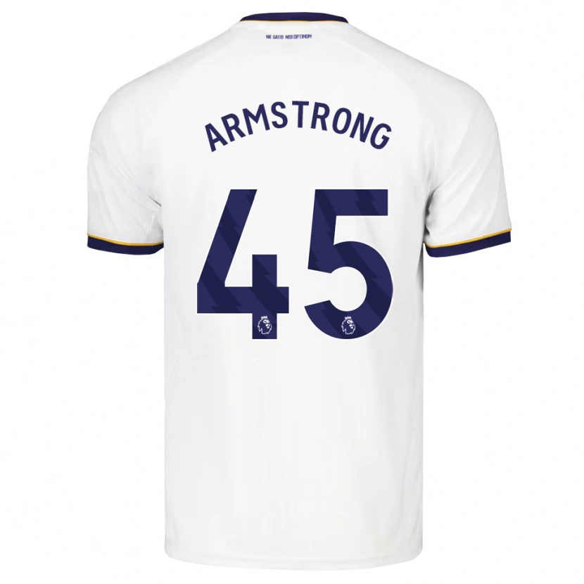 Danxen Męski Harrison Armstrong #45 Północnoniebieski Biały Żółty Wyjazdowa Koszulka 2026/27 Koszulki Klubowe