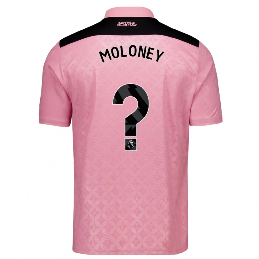 Danxen Męski Grace Moloney #0 Jasnoróżowy Czarny Wyjazdowa Koszulka 2026/27 Koszulki Klubowe