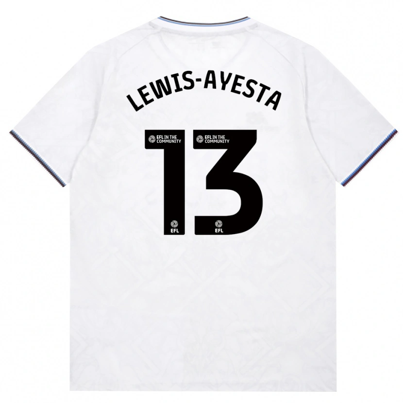 Danxen Męski Felix Lewis-Ayesta #13 Bordowy Biały Wyjazdowa Koszulka 2026/27 Koszulki Klubowe