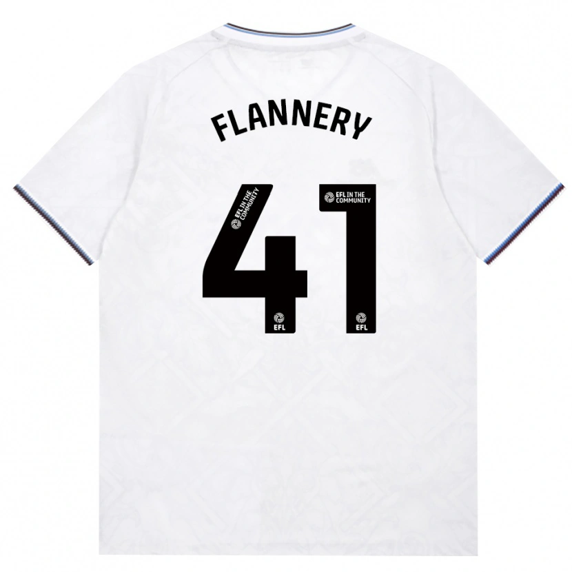 Danxen Męski Keira Flannery #41 Bordowy Biały Wyjazdowa Koszulka 2026/27 Koszulki Klubowe