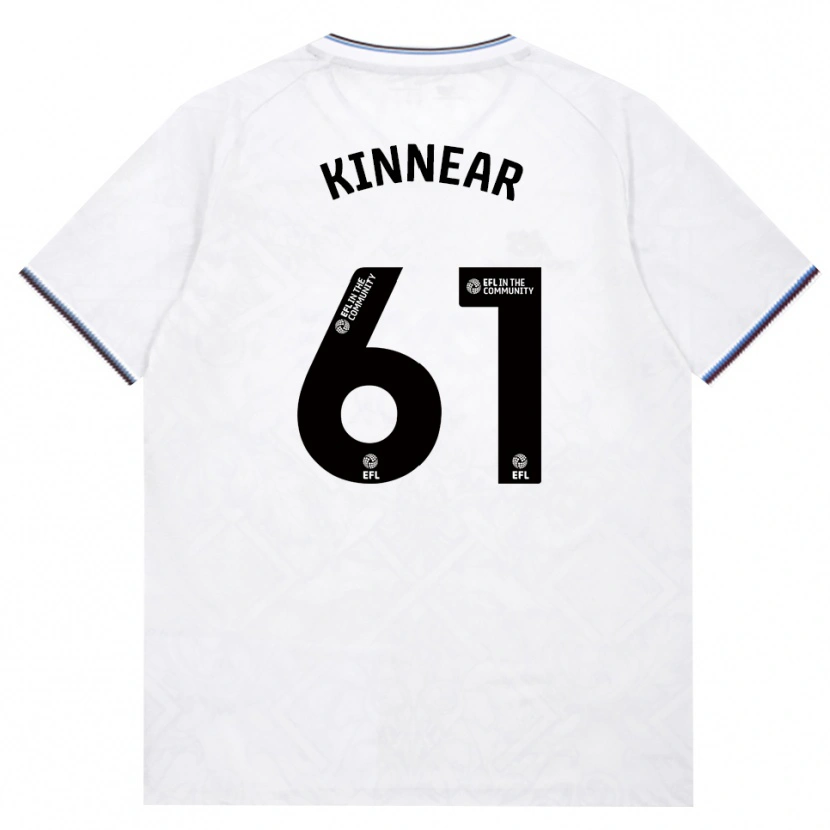 Danxen Męski Brian Kinnear #61 Bordowy Biały Wyjazdowa Koszulka 2026/27 Koszulki Klubowe