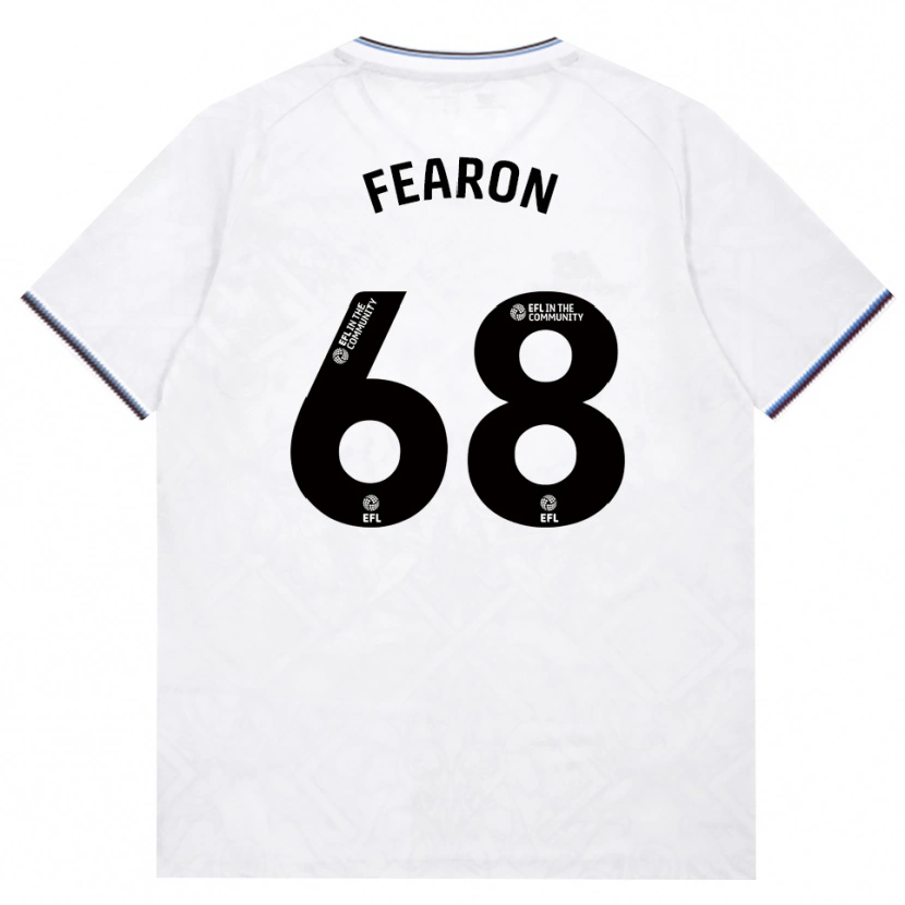 Danxen Męski Preston Fearon #68 Bordowy Biały Wyjazdowa Koszulka 2026/27 Koszulki Klubowe