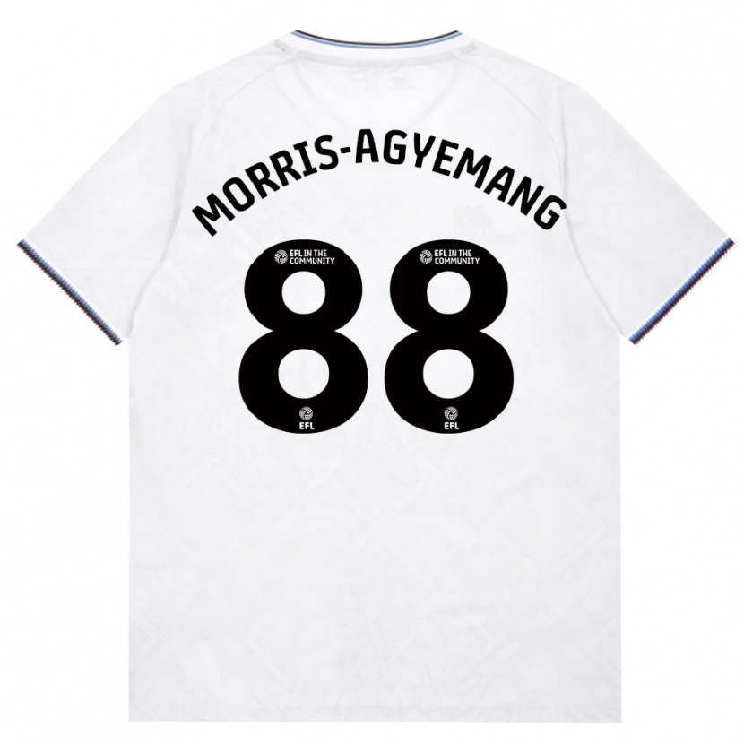 Danxen Męski Reggie Morris-Agyemang #88 Bordowy Biały Wyjazdowa Koszulka 2026/27 Koszulki Klubowe