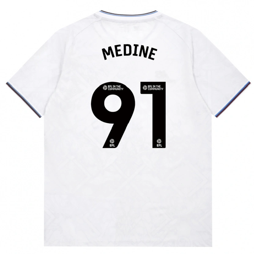 Danxen Męski Jephthah Medine #91 Bordowy Biały Wyjazdowa Koszulka 2026/27 Koszulki Klubowe