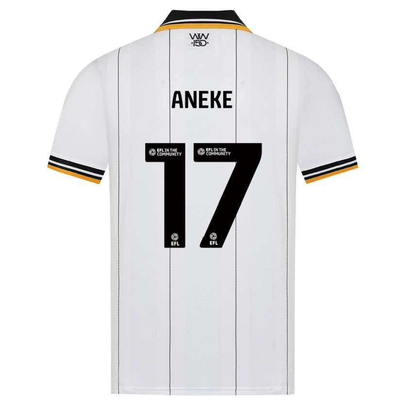 Danxen Męski Aaron Aneke #17 Pomarańczowy Biały Czarny Wyjazdowa Koszulka 2026/27 Koszulki Klubowe