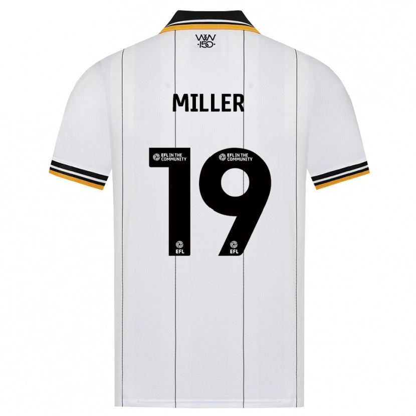 Danxen Męski Ali Miller #19 Pomarańczowy Biały Czarny Wyjazdowa Koszulka 2026/27 Koszulki Klubowe