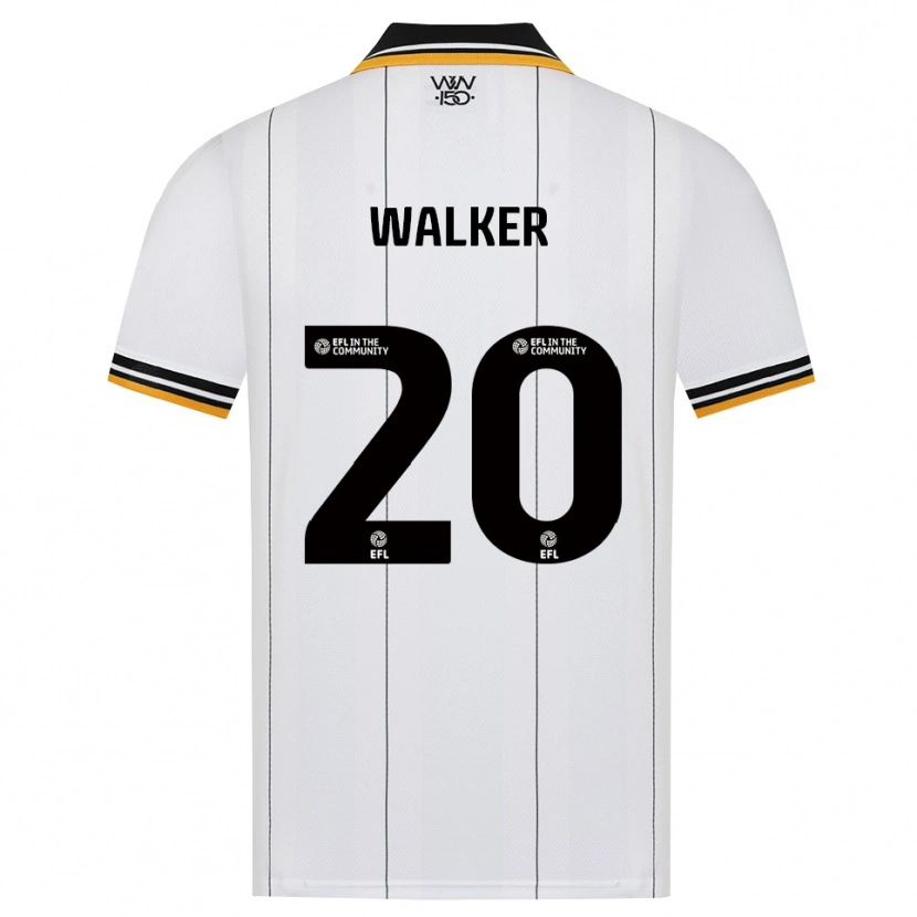 Danxen Męski Lowri Walker #20 Pomarańczowy Biały Czarny Wyjazdowa Koszulka 2026/27 Koszulki Klubowe