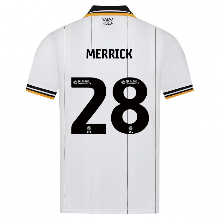 Danxen Męski Beth Merrick #28 Pomarańczowy Biały Czarny Wyjazdowa Koszulka 2026/27 Koszulki Klubowe