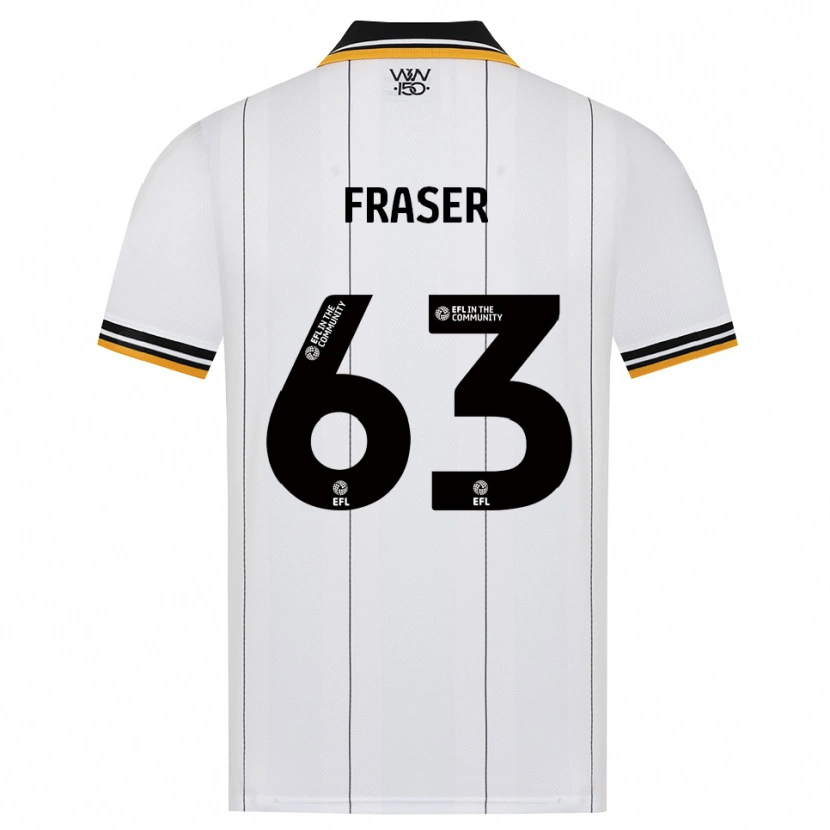 Danxen Męski Nathan Fraser #63 Pomarańczowy Biały Czarny Wyjazdowa Koszulka 2026/27 Koszulki Klubowe