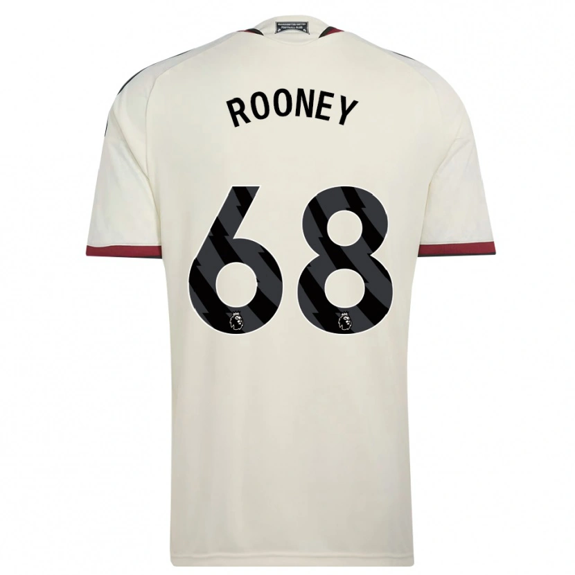 Danxen Męski Kai Rooney #68 Beżowy Czarny Czerwony Trzeci Komplet Koszulka 2026/27 Koszulki Klubowe
