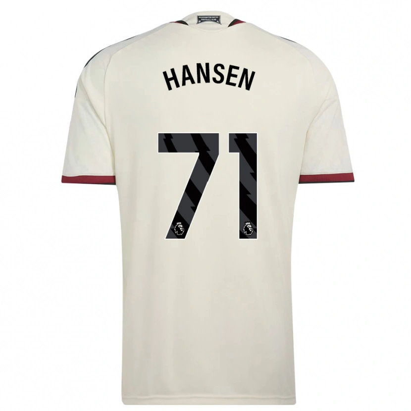 Danxen Męski Isak Hansen-Aaroen #71 Beżowy Czarny Czerwony Trzeci Komplet Koszulka 2026/27 Koszulki Klubowe