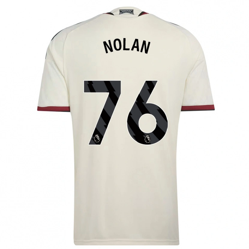 Danxen Męski James Nolan #76 Beżowy Czarny Czerwony Trzeci Komplet Koszulka 2026/27 Koszulki Klubowe