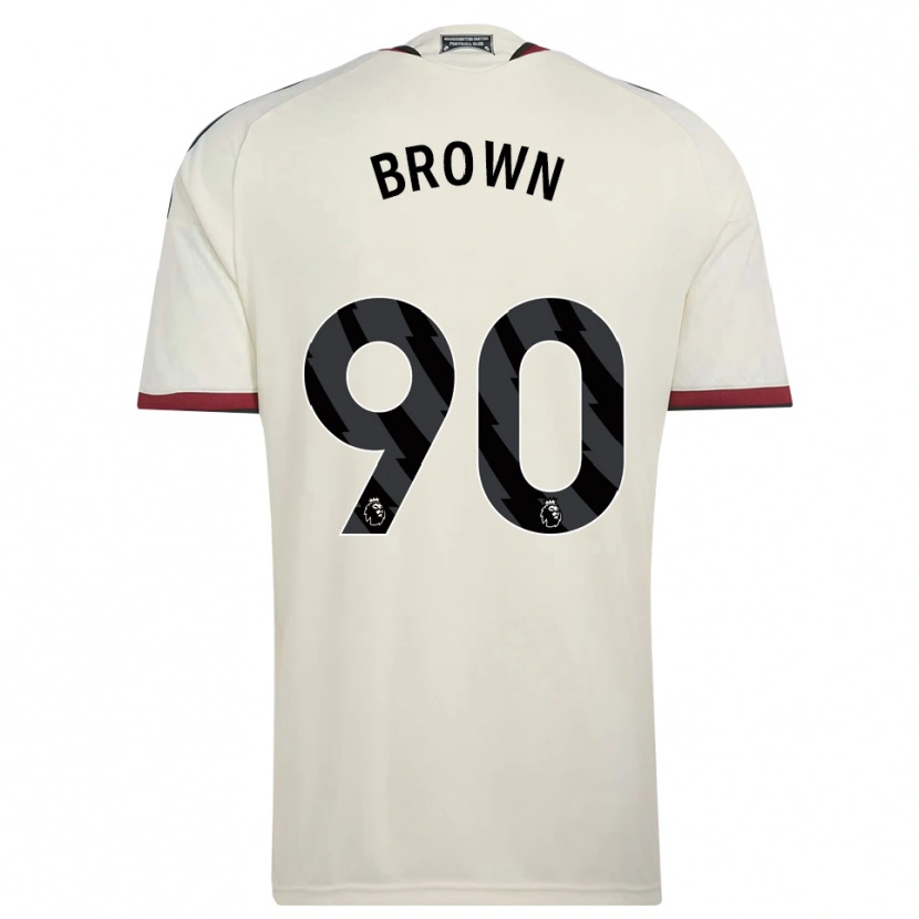 Danxen Męski Nathaniel-Junior Brown #90 Beżowy Czarny Czerwony Trzeci Komplet Koszulka 2026/27 Koszulki Klubowe