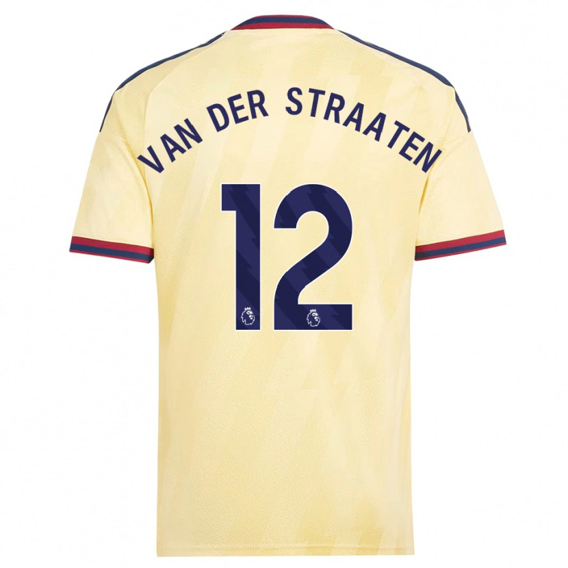 Danxen Męski Zachary Van Der Straaten #12 Jasnożółty Północnoniebieski Trzeci Komplet Koszulka 2026/27 Koszulki Klubowe