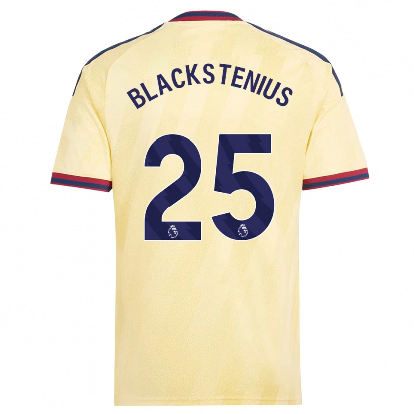 Danxen Męski Stina Blackstenius #25 Jasnożółty Północnoniebieski Trzeci Komplet Koszulka 2026/27 Koszulki Klubowe