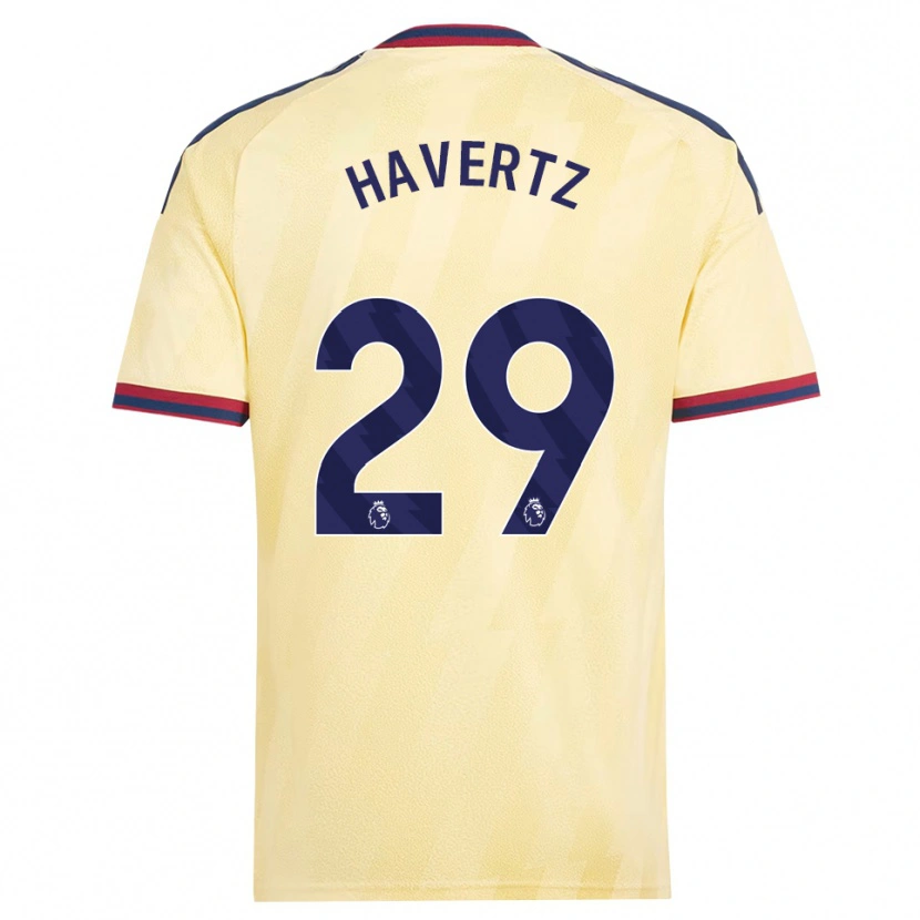Danxen Męski Kai Havertz #29 Jasnożółty Północnoniebieski Trzeci Komplet Koszulka 2026/27 Koszulki Klubowe