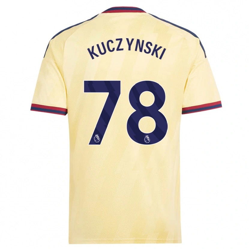 Danxen Męski Max Kuczynski #78 Jasnożółty Północnoniebieski Trzeci Komplet Koszulka 2026/27 Koszulki Klubowe