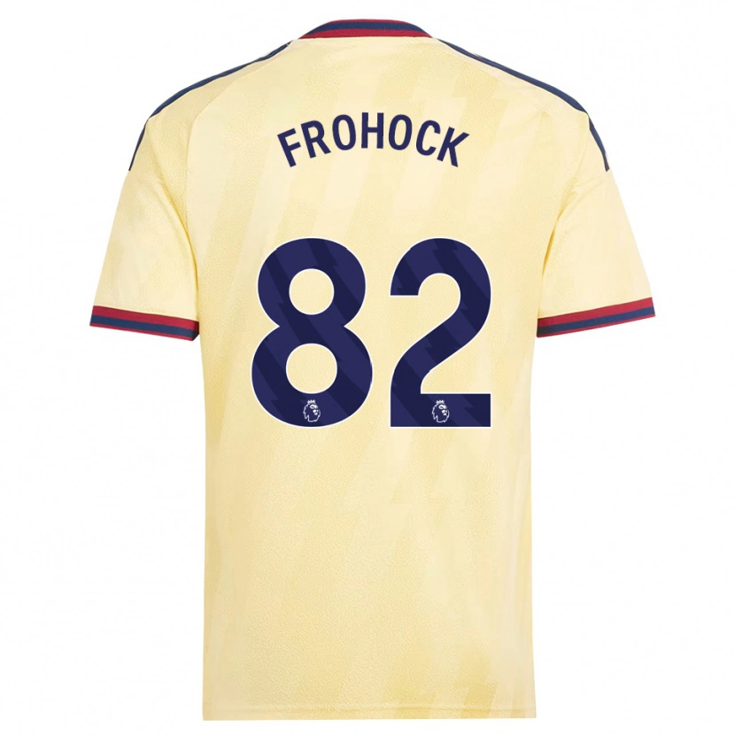 Danxen Męski Marley Frohock #82 Jasnożółty Północnoniebieski Trzeci Komplet Koszulka 2026/27 Koszulki Klubowe