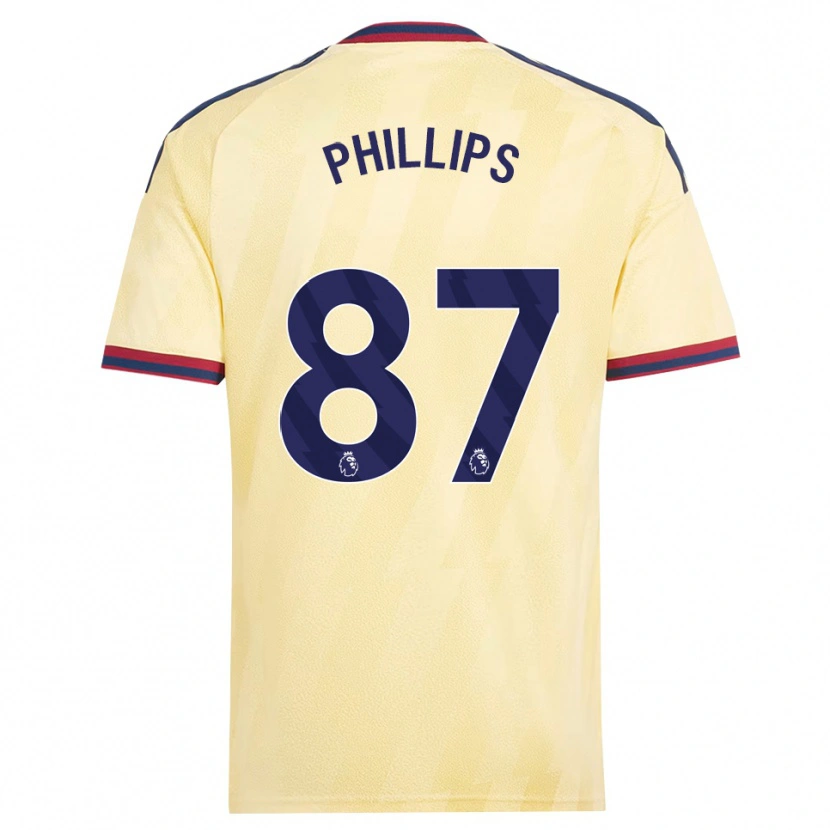 Danxen Męski Bowen Phillips #87 Jasnożółty Północnoniebieski Trzeci Komplet Koszulka 2026/27 Koszulki Klubowe