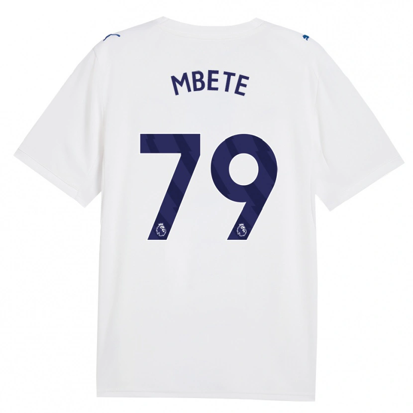 Danxen Męski Luke Mbete #79 Granatowy Biały Trzeci Komplet Koszulka 2026/27 Koszulki Klubowe