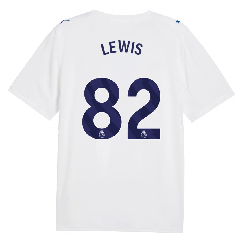 Danxen Męski Rico Lewis #82 Granatowy Biały Trzeci Komplet Koszulka 2026/27 Koszulki Klubowe