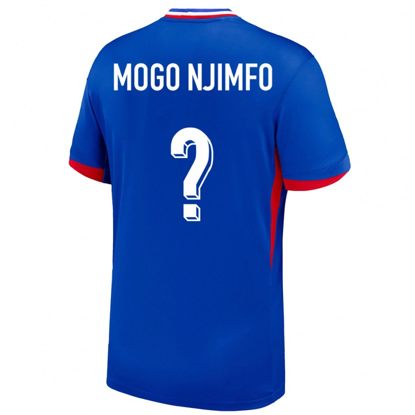 Danxen Dzieci Francja Arthur Mogo Njimfo #0 Niebieski Domowa Koszulka 24-26 Koszulki Klubowe