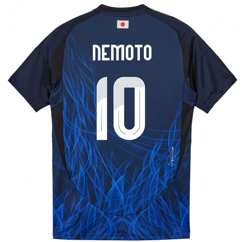 Danxen Dzieci Japonia Kotaro Nemoto #10 Ciemnoniebieski Domowa Koszulka 24-26 Koszulki Klubowe