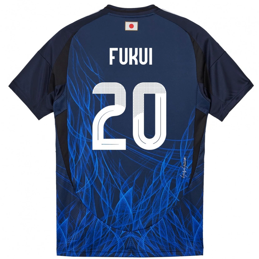 Danxen Dzieci Japonia Taichi Fukui #20 Ciemnoniebieski Domowa Koszulka 24-26 Koszulki Klubowe