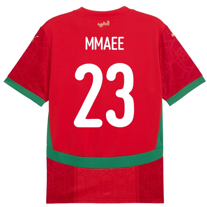 Danxen Dzieci Maroko Ryan Mmaee #23 Czerwony Domowa Koszulka 24-26 Koszulki Klubowe