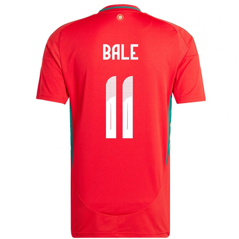 Danxen Dzieci Walia Gareth Bale #11 Czerwony Domowa Koszulka 24-26 Koszulki Klubowe