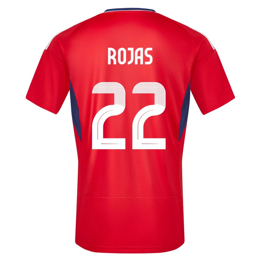 Danxen Dzieci Kostaryka Andy Rojas #22 Czerwony Domowa Koszulka 24-26 Koszulki Klubowe