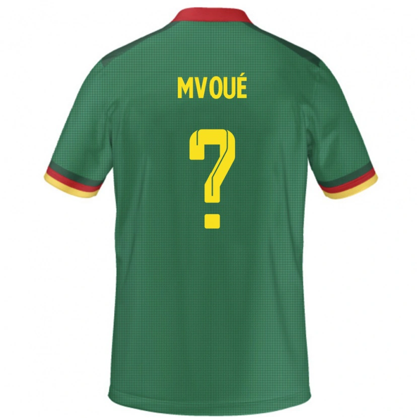 Danxen Dzieci Kamerun Steve Mvoué #0 Zielony Domowa Koszulka 24-26 Koszulki Klubowe
