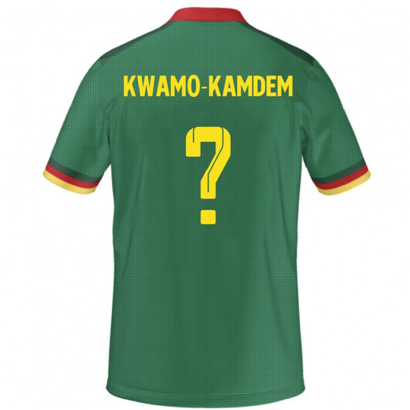Danxen Dzieci Kamerun Jerome Noel Kwamo-Kamdem #0 Zielony Domowa Koszulka 24-26 Koszulki Klubowe