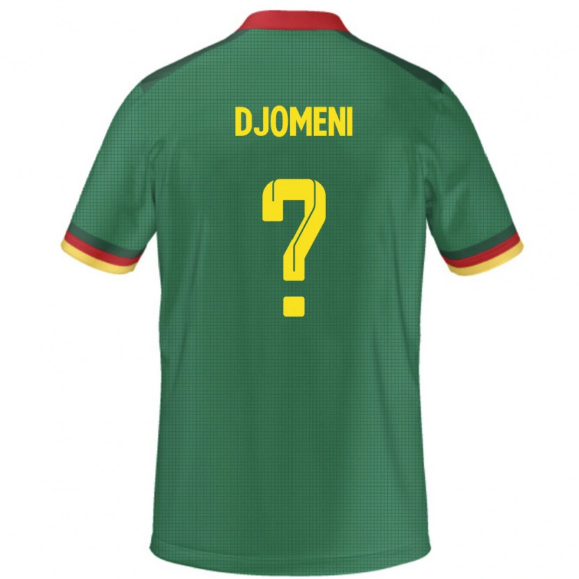 Danxen Dzieci Kamerun Eric Djomeni #0 Zielony Domowa Koszulka 24-26 Koszulki Klubowe