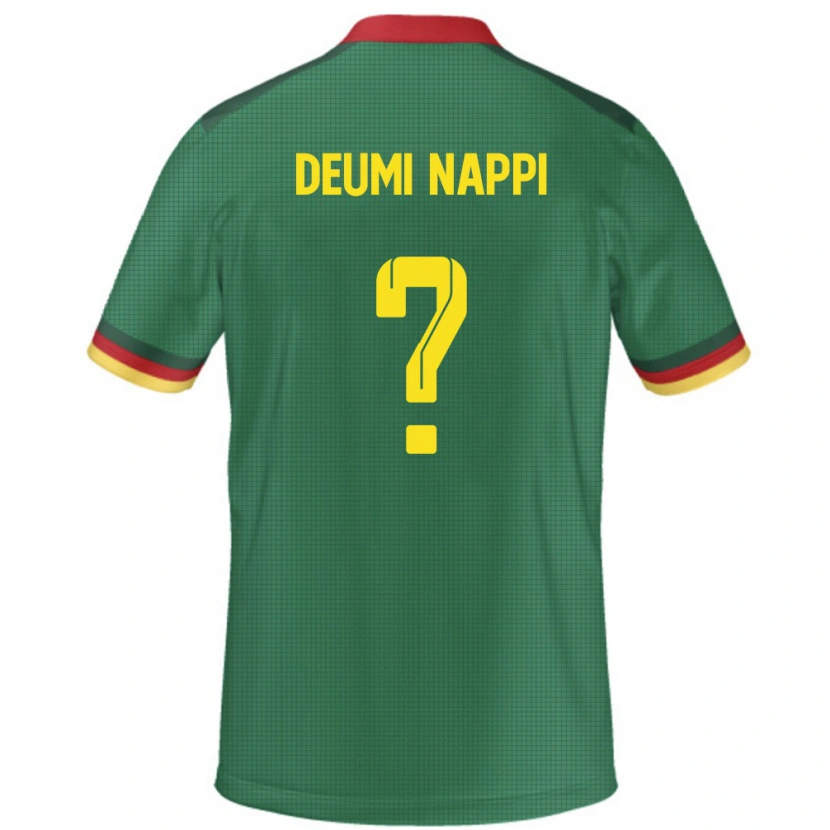 Danxen Dzieci Kamerun Dimitrie Deumi-Nappi #0 Zielony Domowa Koszulka 24-26 Koszulki Klubowe