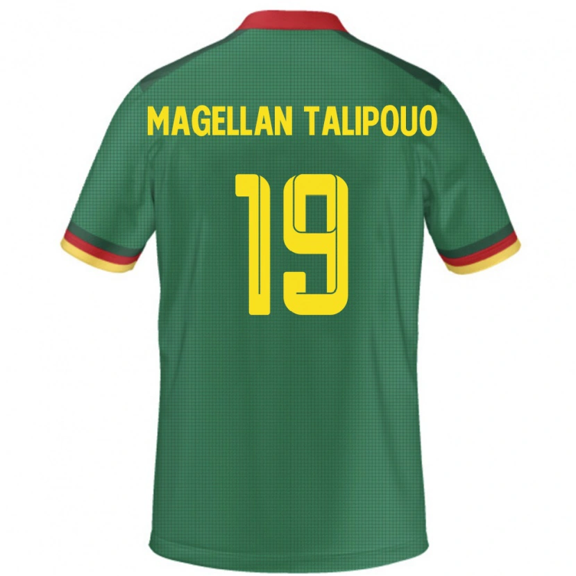 Danxen Dzieci Kamerun Ghane Magellan Talipouo #19 Zielony Domowa Koszulka 24-26 Koszulki Klubowe