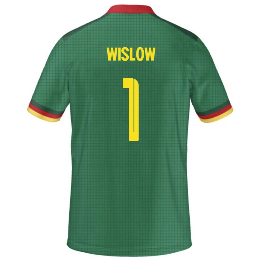 Danxen Dzieci Kamerun Hecube Wislow #1 Zielony Domowa Koszulka 24-26 Koszulki Klubowe