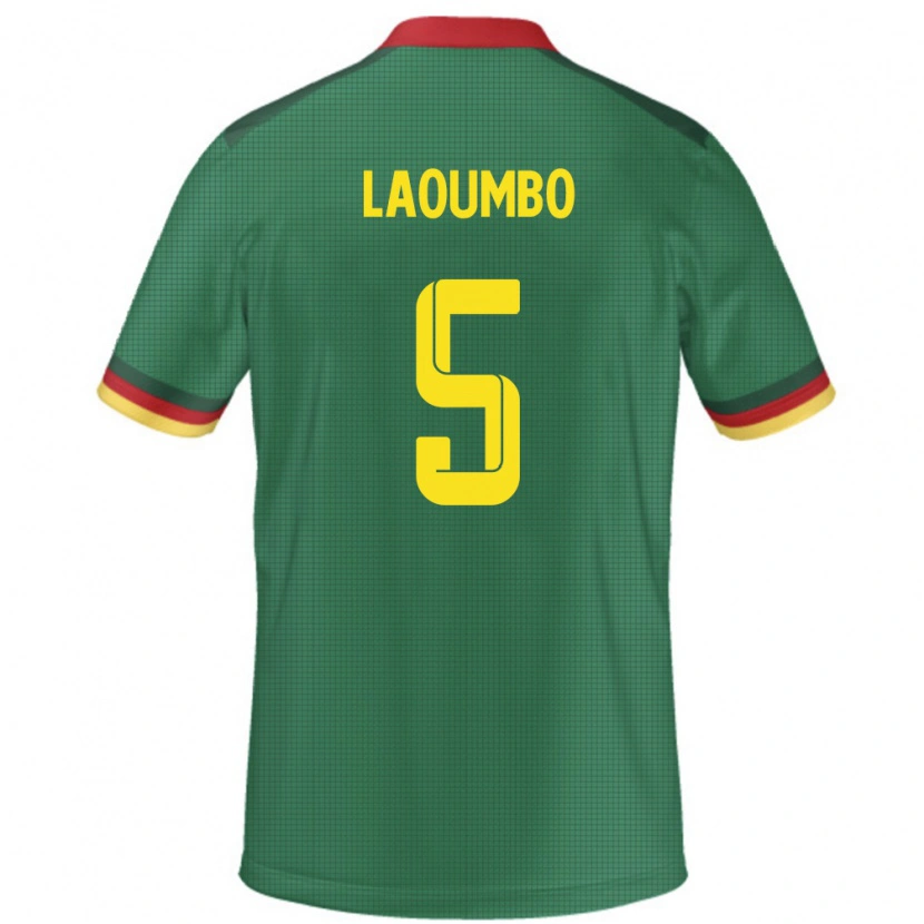 Danxen Dzieci Kamerun Bere Laoumbo #5 Zielony Domowa Koszulka 24-26 Koszulki Klubowe