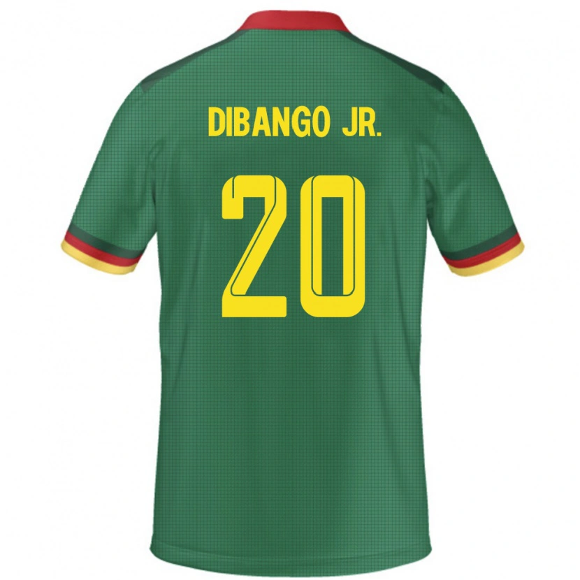 Danxen Dzieci Kamerun Yvan Dibango #20 Zielony Domowa Koszulka 24-26 Koszulki Klubowe