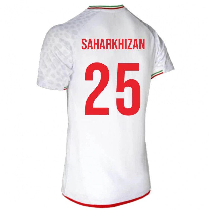 Danxen Dzieci Iran Saeid Saharkhizan #25 Biały Domowa Koszulka 24-26 Koszulki Klubowe