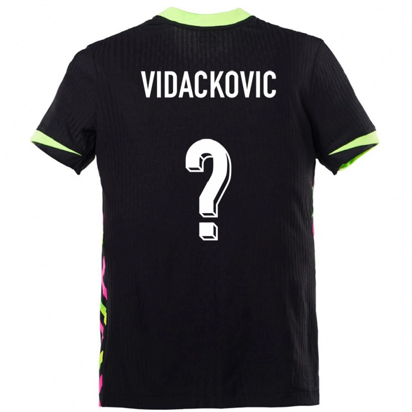 Danxen Dzieci Australia Tristan Vidackovic #0 Ciemnoniebieski Wyjazdowa Koszulka 24-26 Koszulki Klubowe