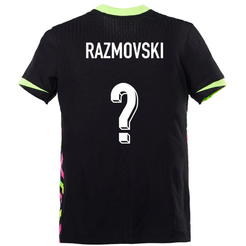 Danxen Dzieci Australia Kayne Razmovski #0 Ciemnoniebieski Wyjazdowa Koszulka 24-26 Koszulki Klubowe