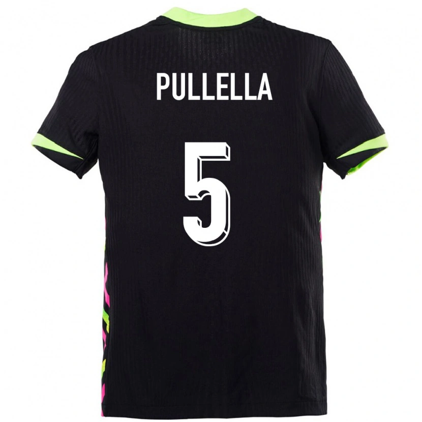 Danxen Dzieci Australia Christian Pullella #5 Ciemnoniebieski Wyjazdowa Koszulka 24-26 Koszulki Klubowe
