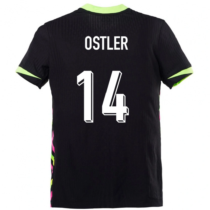 Danxen Dzieci Australia Trent Ostler #14 Ciemnoniebieski Wyjazdowa Koszulka 24-26 Koszulki Klubowe