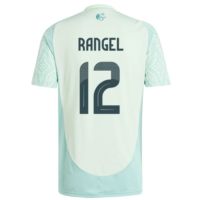 Danxen Dzieci Meksyk Raúl Rangel #12 Lniana Zieleń Wyjazdowa Koszulka 24-26 Koszulki Klubowe