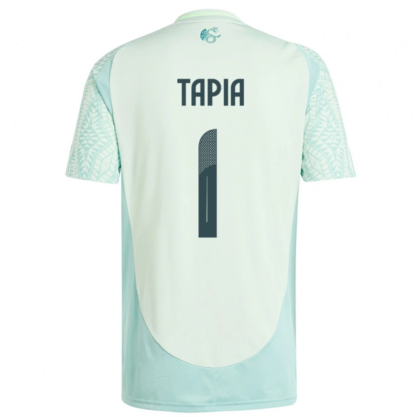 Danxen Dzieci Meksyk Fernando Tapia #1 Lniana Zieleń Wyjazdowa Koszulka 24-26 Koszulki Klubowe