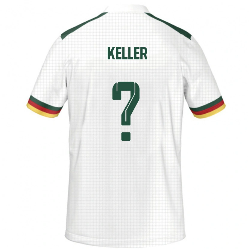 Danxen Dzieci Kamerun Stephane Keller #0 Biały Wyjazdowa Koszulka 24-26 Koszulki Klubowe